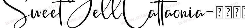 Sweet YellCattaonia字体转换